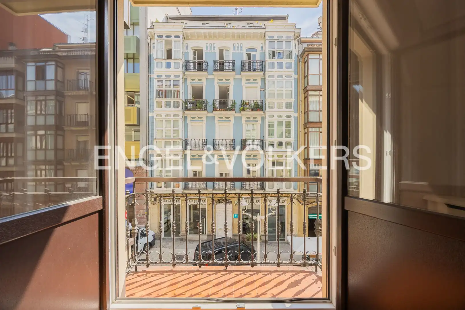 Terrasse von Wohnung zum Verkauf in Bilbao  mit Heizung, Parkett und Balkon