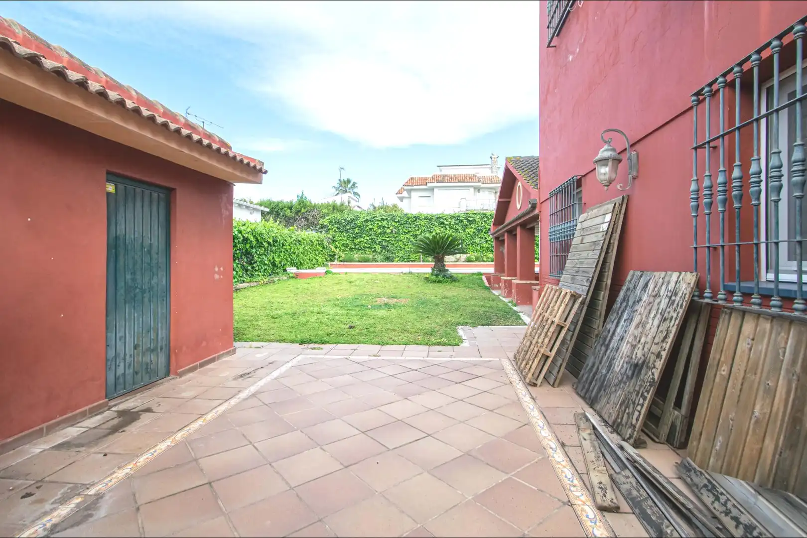 Jardín de Casa o chalet en venta en Tomares con Jardín privado, Terraza y Piscina