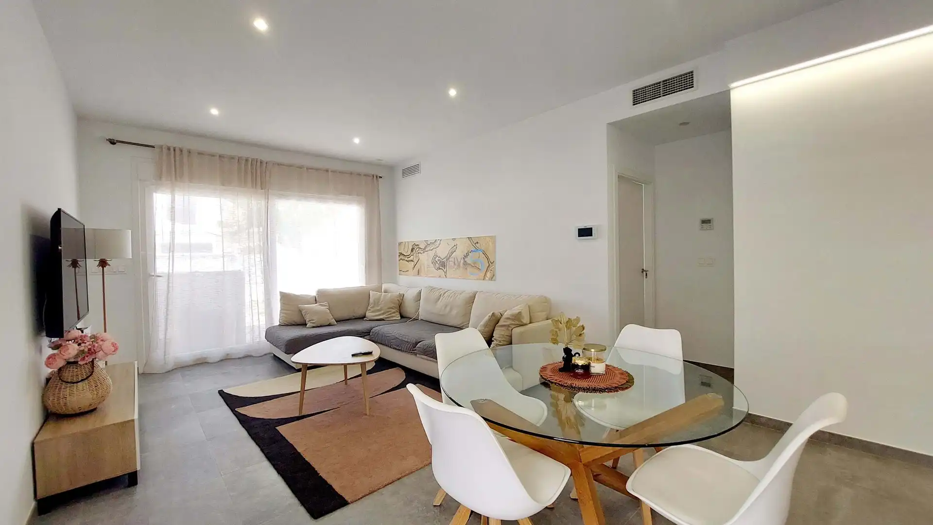 Sala de estar de Casa o chalet en venta en San Pedro del Pinatar con Aire acondicionado, Terraza y Trastero