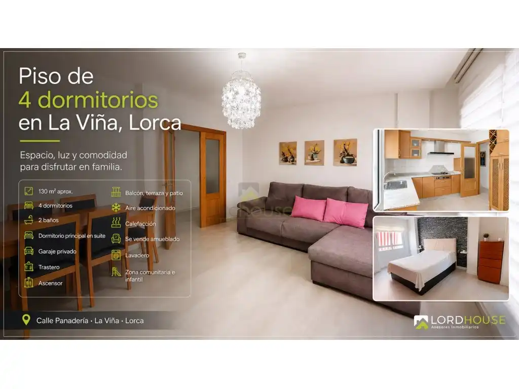 Piso con ascensor en venta en Calle Panaderia