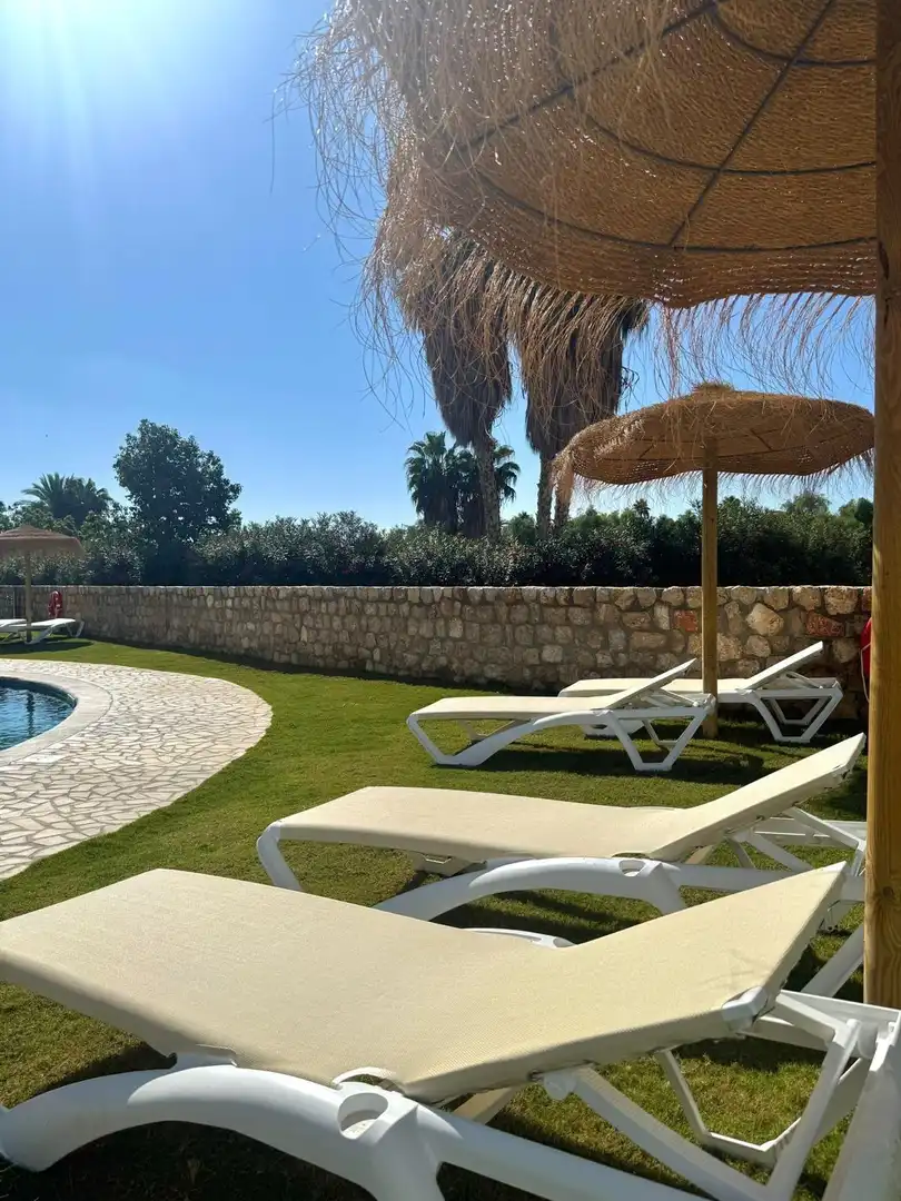 Garden of Flat for rent in Motril  with Air Conditioner, Private garden and Terrace