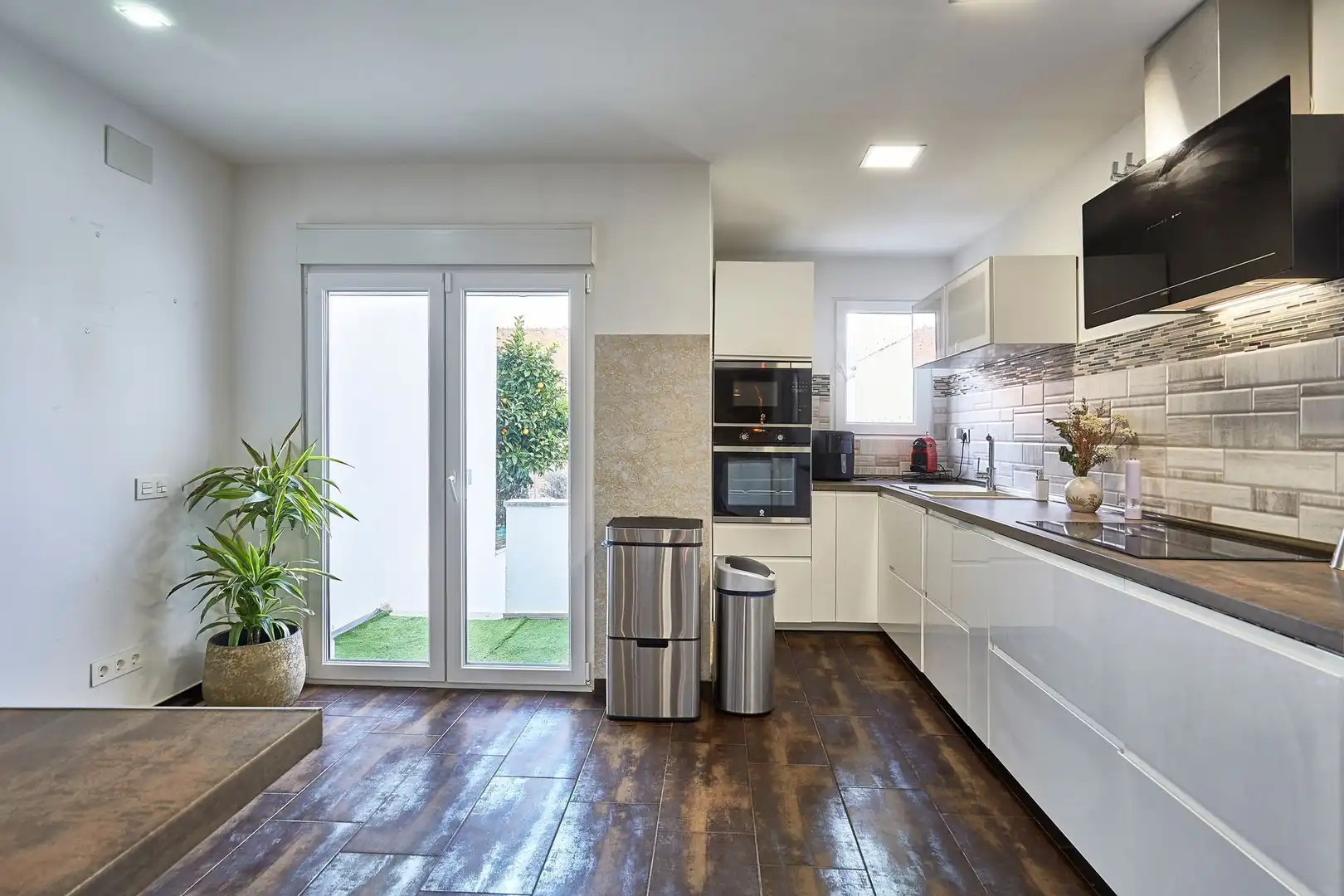 Cocina de Casa adosada en venta en Terrassa con Aire acondicionado, Calefacción y Parquet