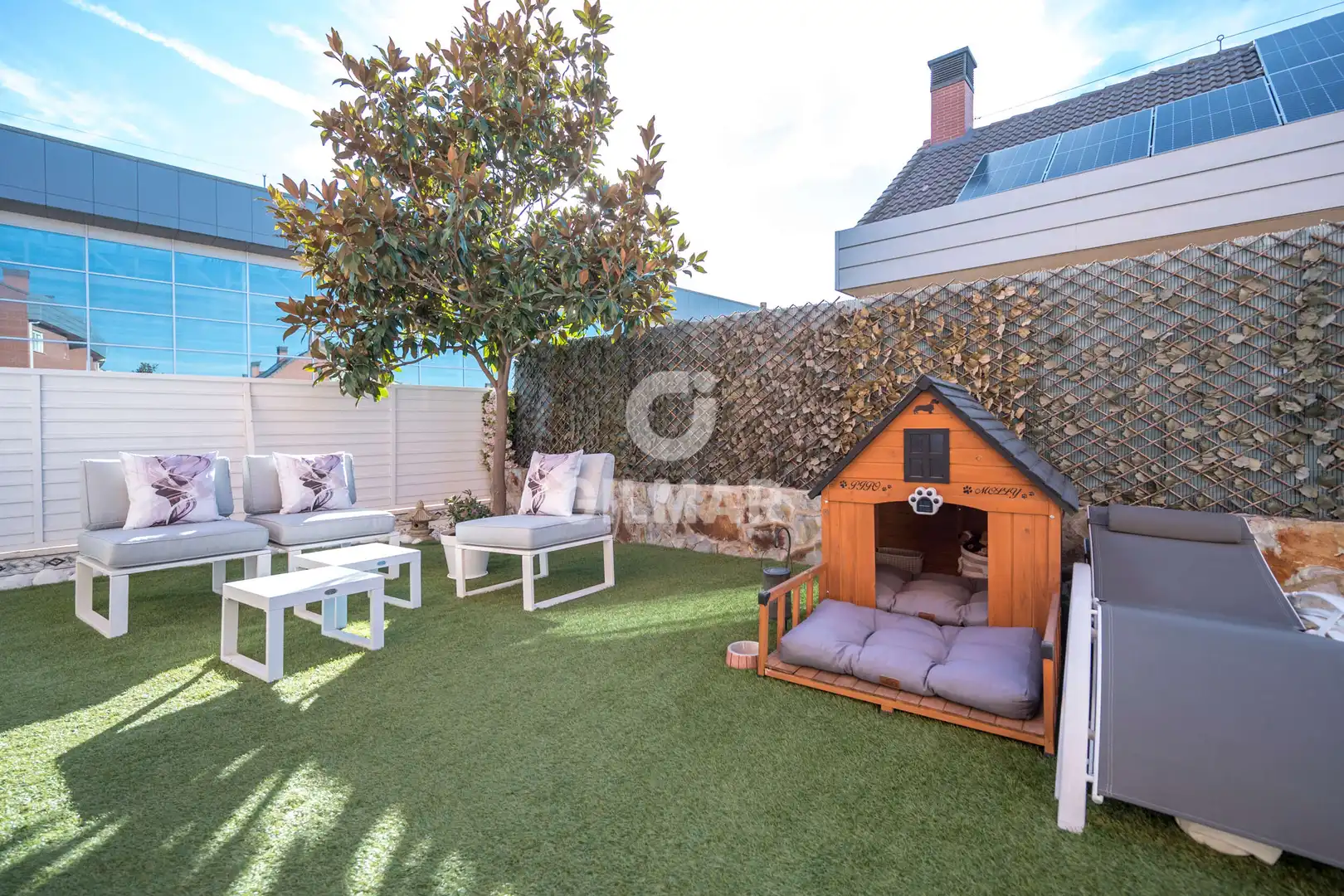 Terrace of Detached homes for sale in Boadilla del Monte  with Heating, Private garden and Swimming Pool