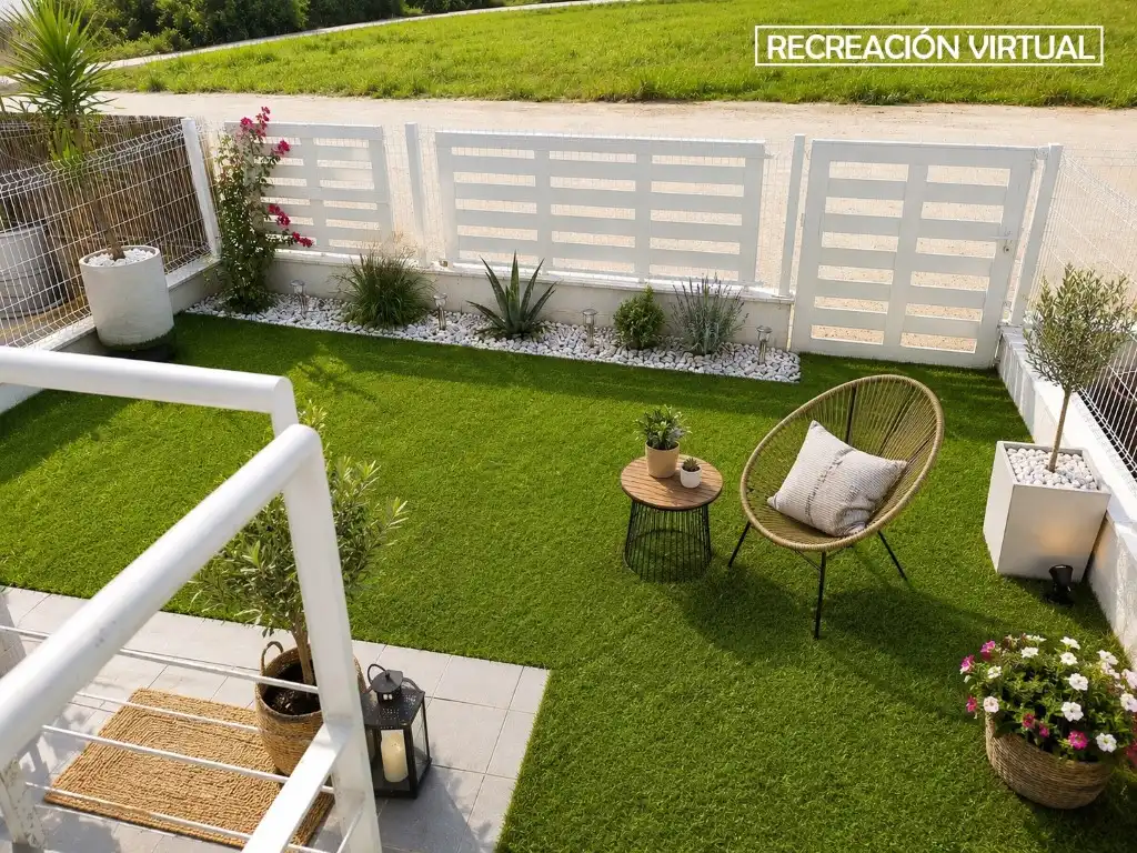 Terraza de Casa adosada en venta en Bellreguard con Terraza