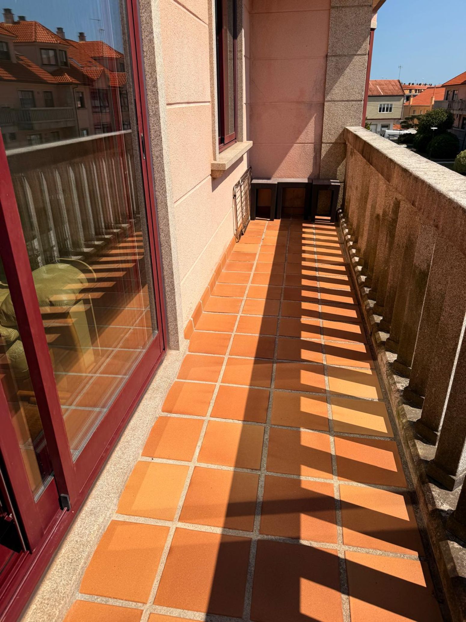Terrace of Flat to rent in Ribeira  with Heating, Parquet flooring and Terrace