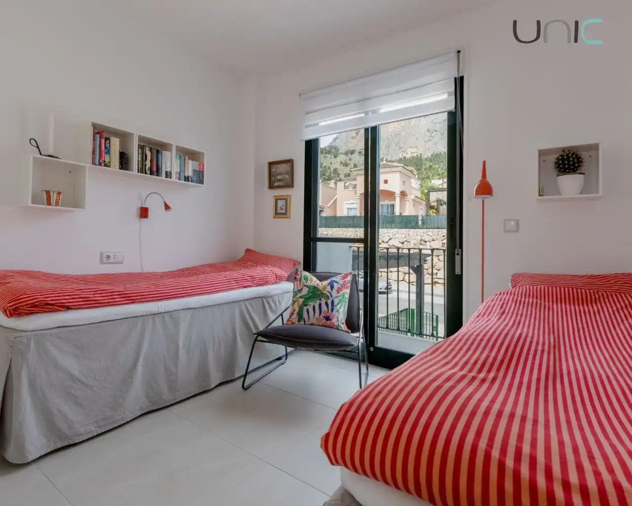 Dormitori de Apartament en venda en Polop amb Aire condicionat, Calefacció i Jardí privat