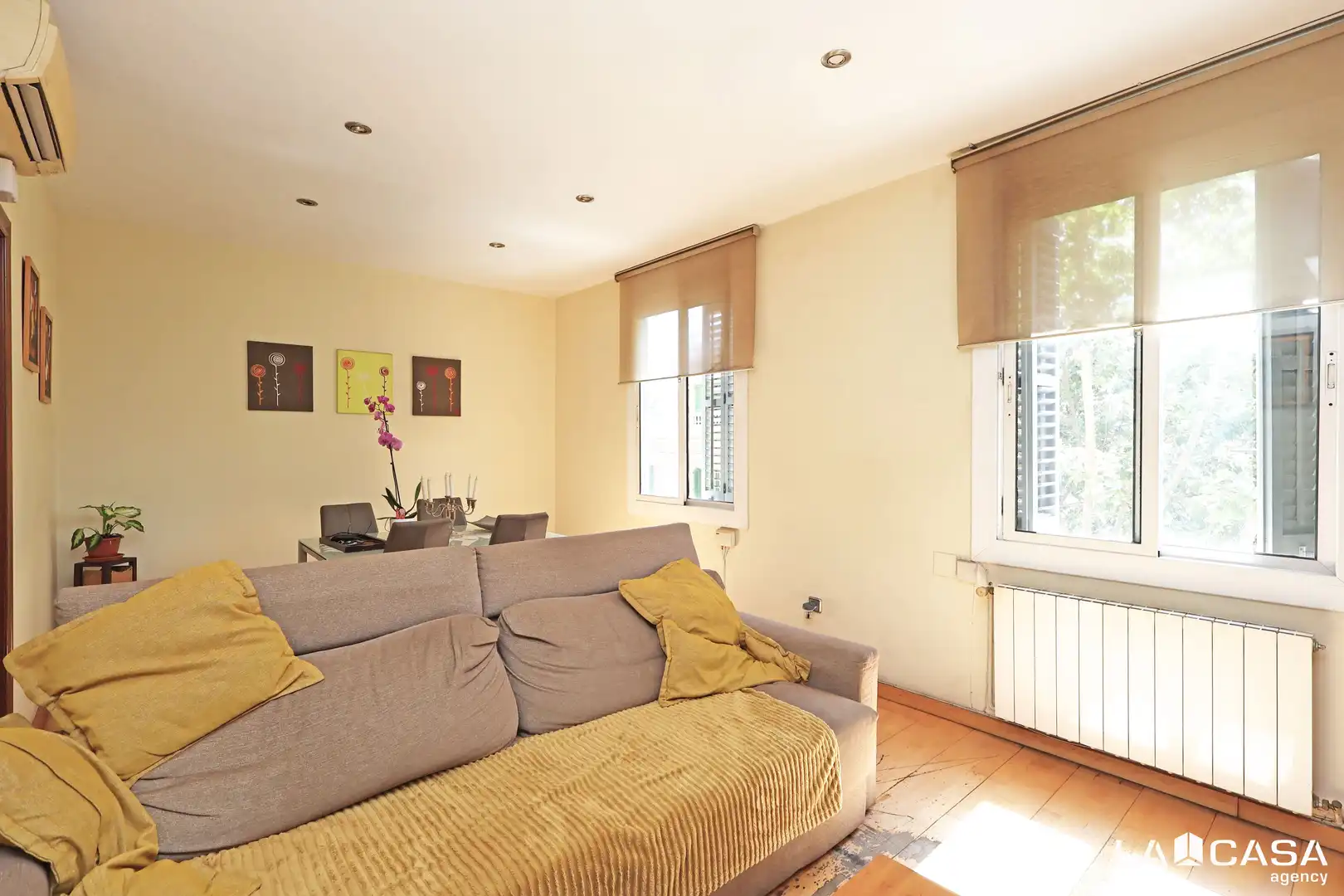 Sala de estar de Piso en venta en Barcelona con Balcón