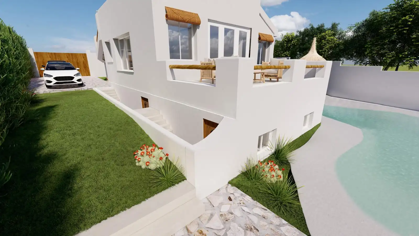 Chalet con piscina en venta en La Fustera, imagen 39