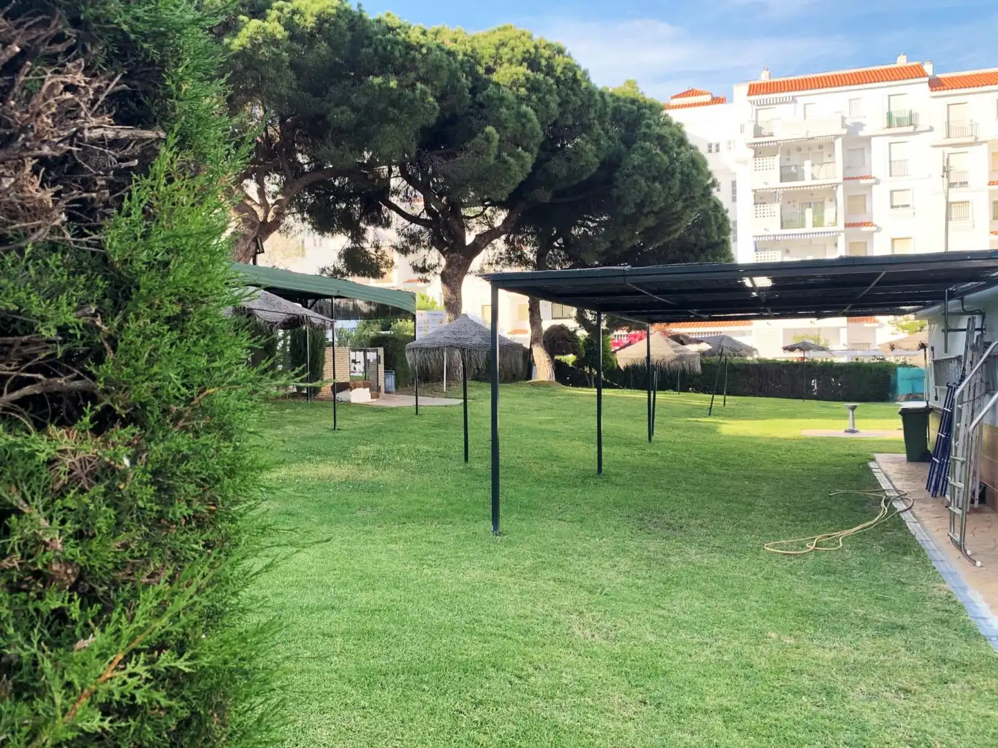 Garden of Flat for rent in El Portil  with Private garden, Terrace and Swimming Pool