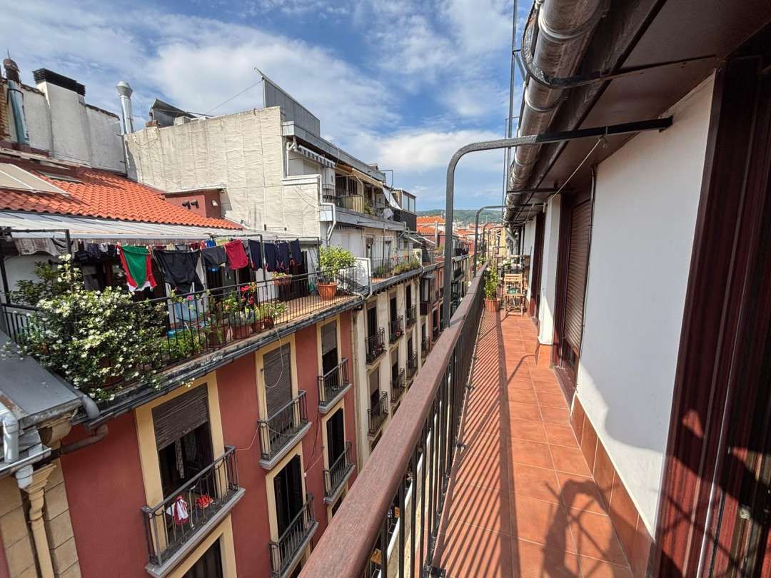 Balcony of Flat to rent in Donostia - San Sebastián   with Heating and Balcony