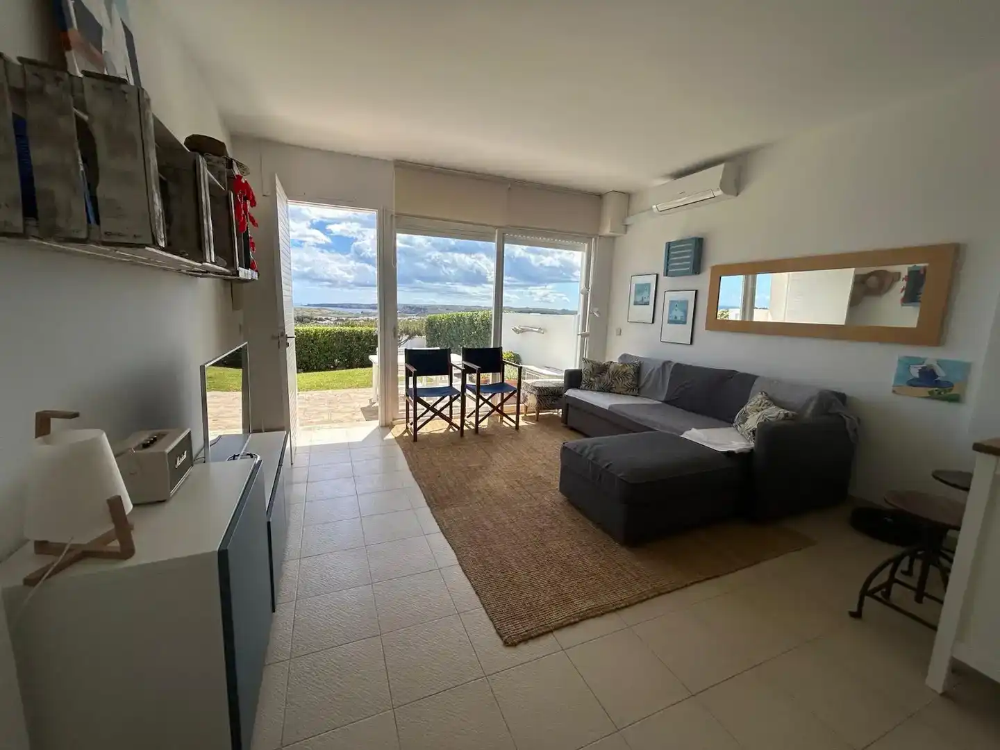 Sala d'estar de Apartament en venda en Es Mercadal amb Aire condicionat