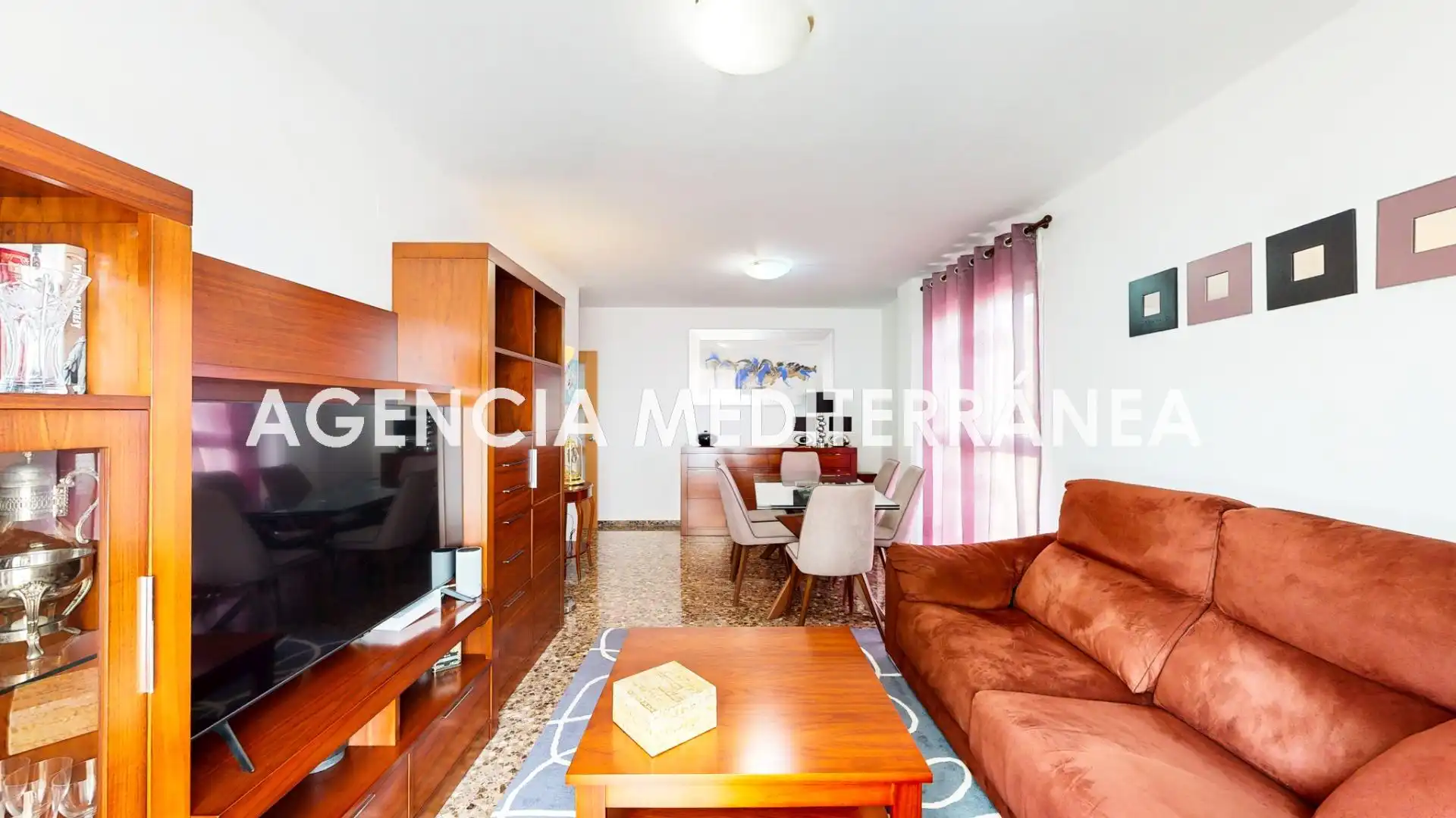 Sala de estar de Piso en venta en Alcàsser con Aire acondicionado, Terraza y Trastero