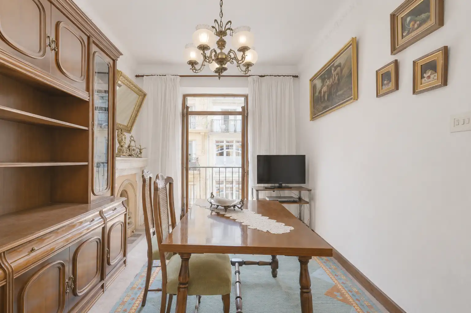 Comedor de Piso en venta en Donostia - San Sebastián  con Calefacción y Terraza
