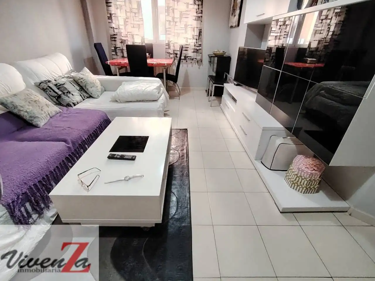 Living room of Flat for sale in Zamora Capital   with Heating, Storage room and Balcony