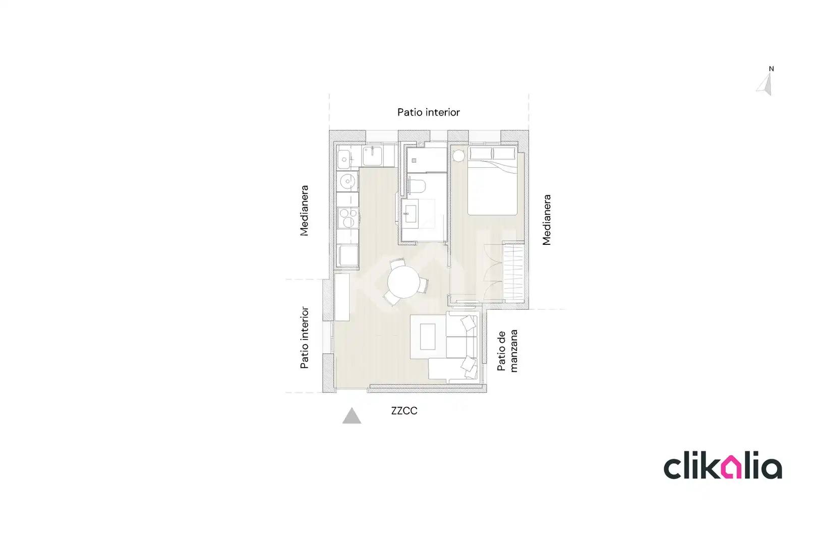 Piso en venta en Madrid con Aire acondicionado y Calefacción