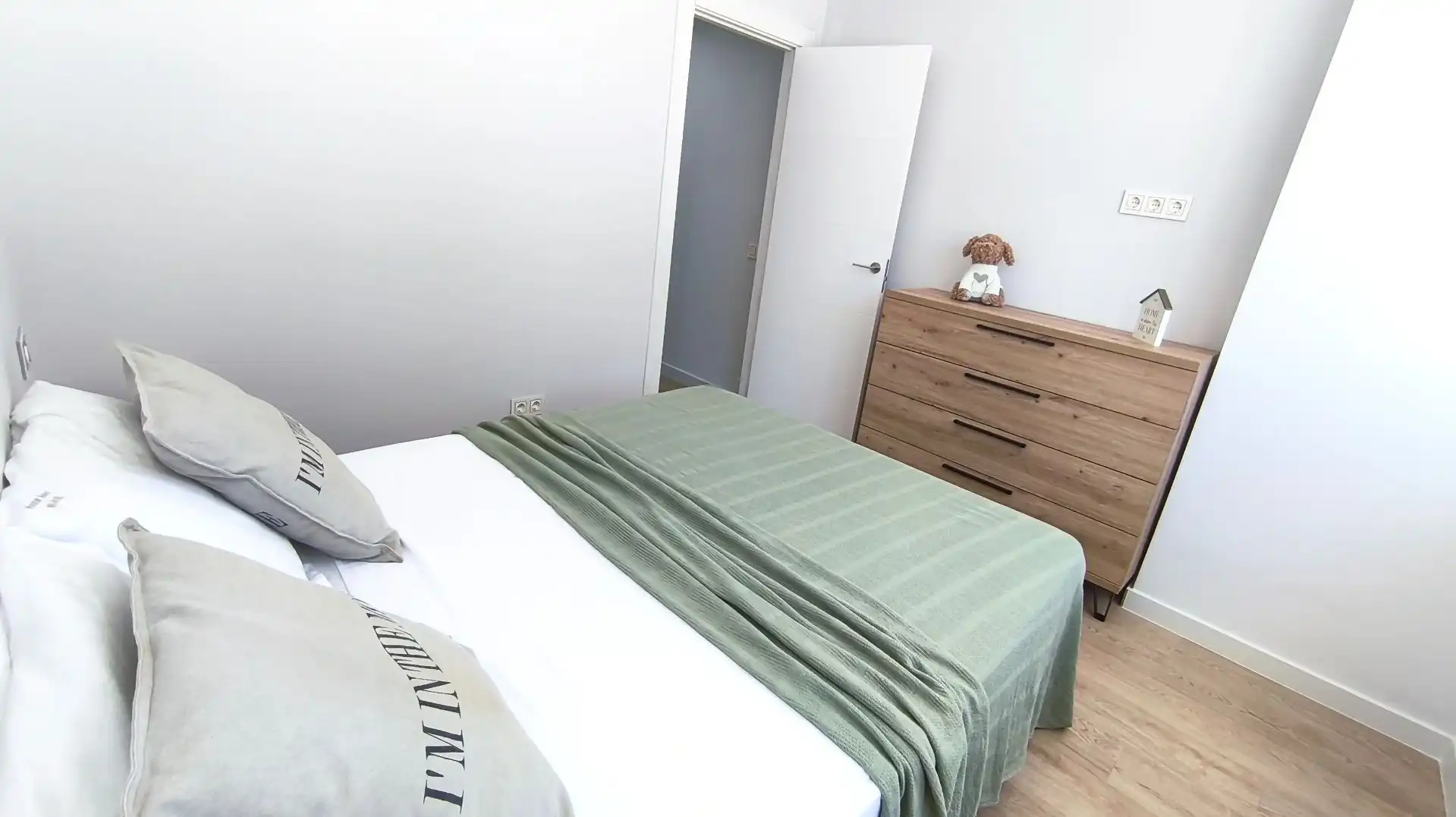 Schlafzimmer von Wohnungen zum Verkauf in Mojácar mit Klimaanlage, Heizung und Terrasse