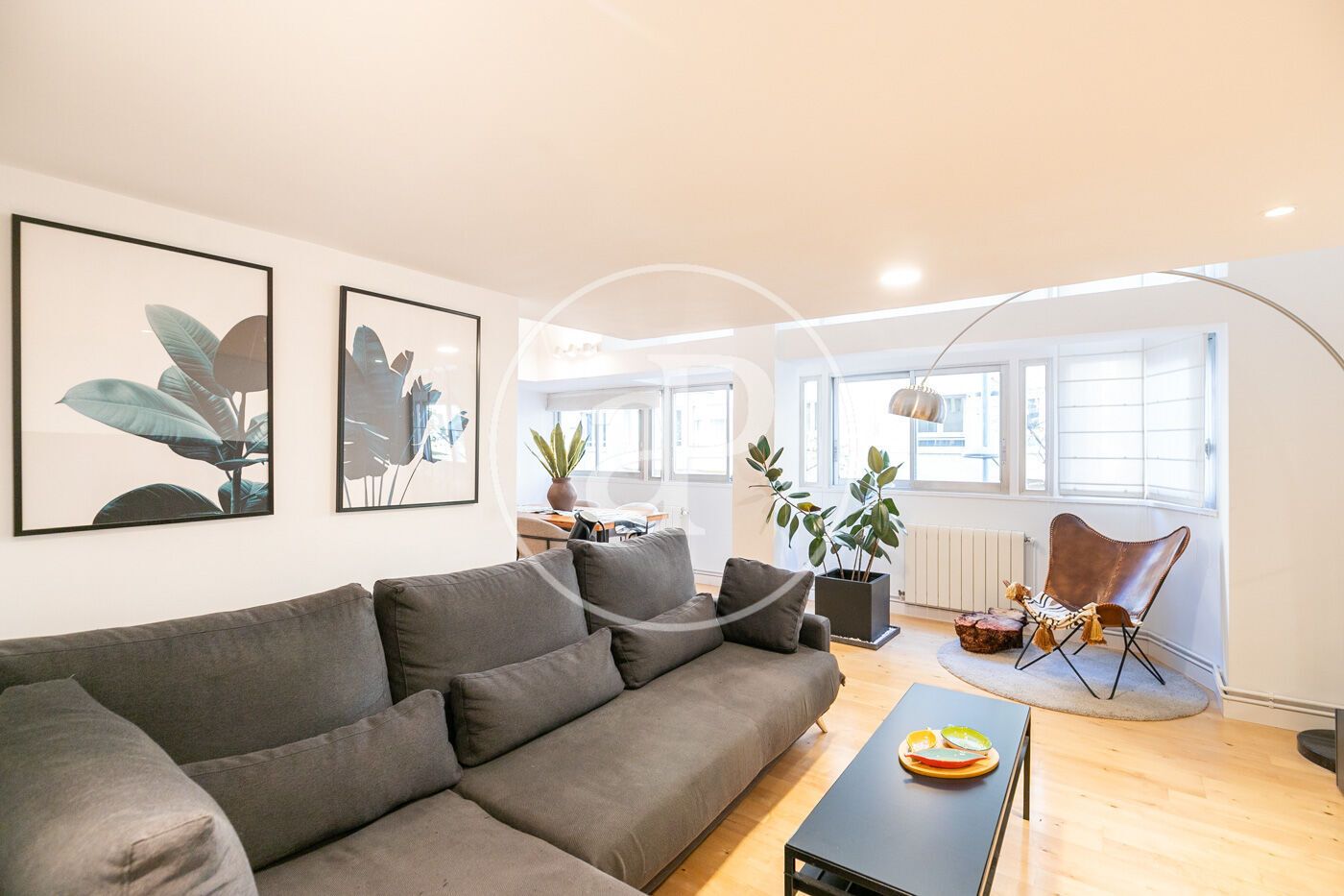 Sala d'estar de Dúplex en venda en  Barcelona Capital amb Aire condicionat, Calefacció i Traster