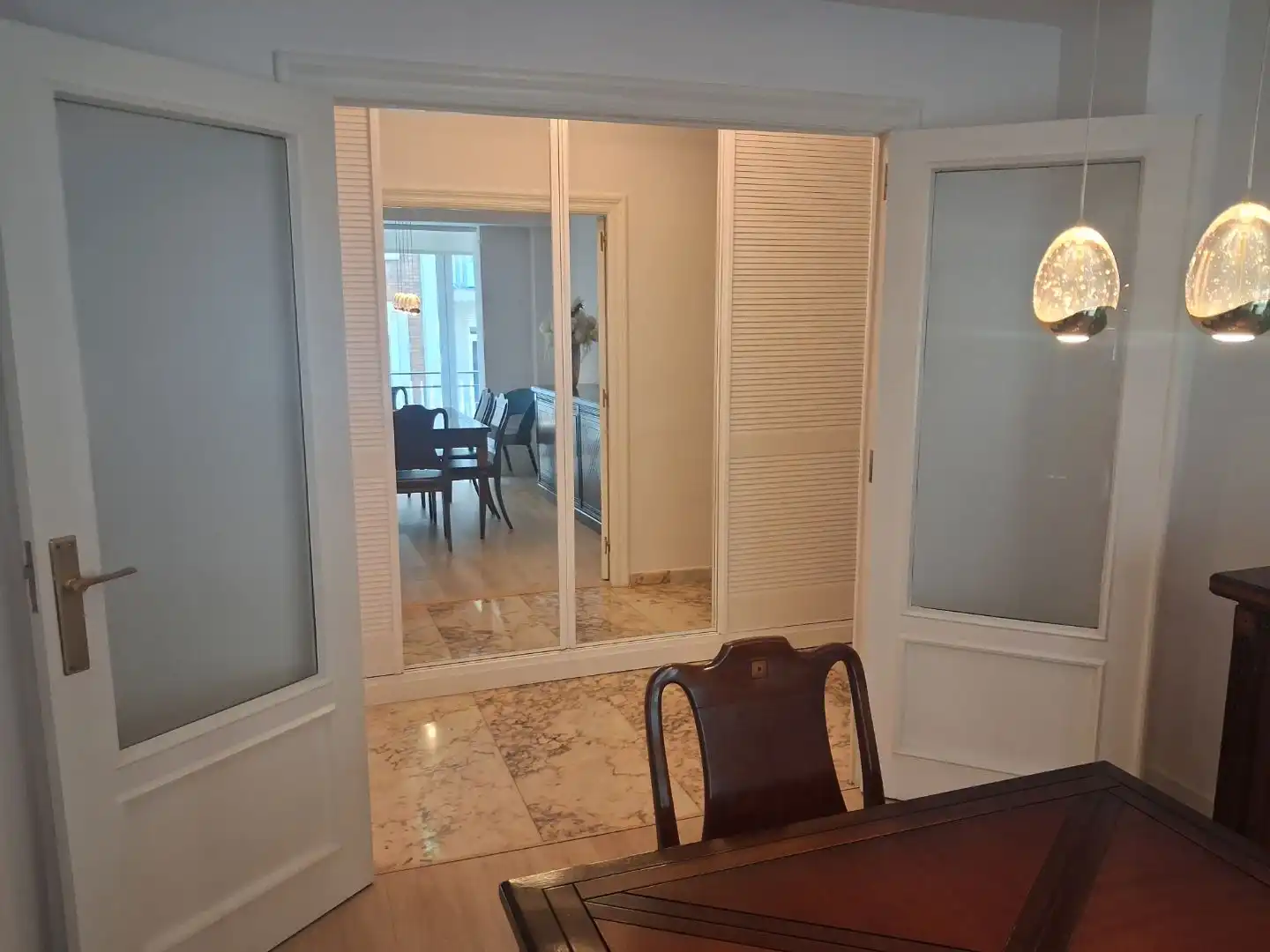 Comedor de Piso de alquiler en León Capital  con Calefacción, Parquet y Amueblado