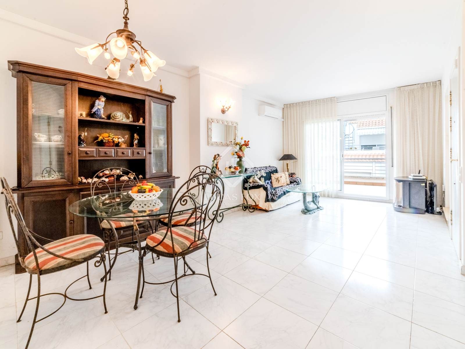 Dining room of Attic for sale in Sitges  with Air Conditioner and Terrace