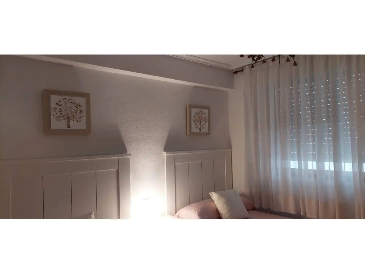 Bedroom of Flat for rent in Vigo   with Parquet flooring, Terrace and Furnished