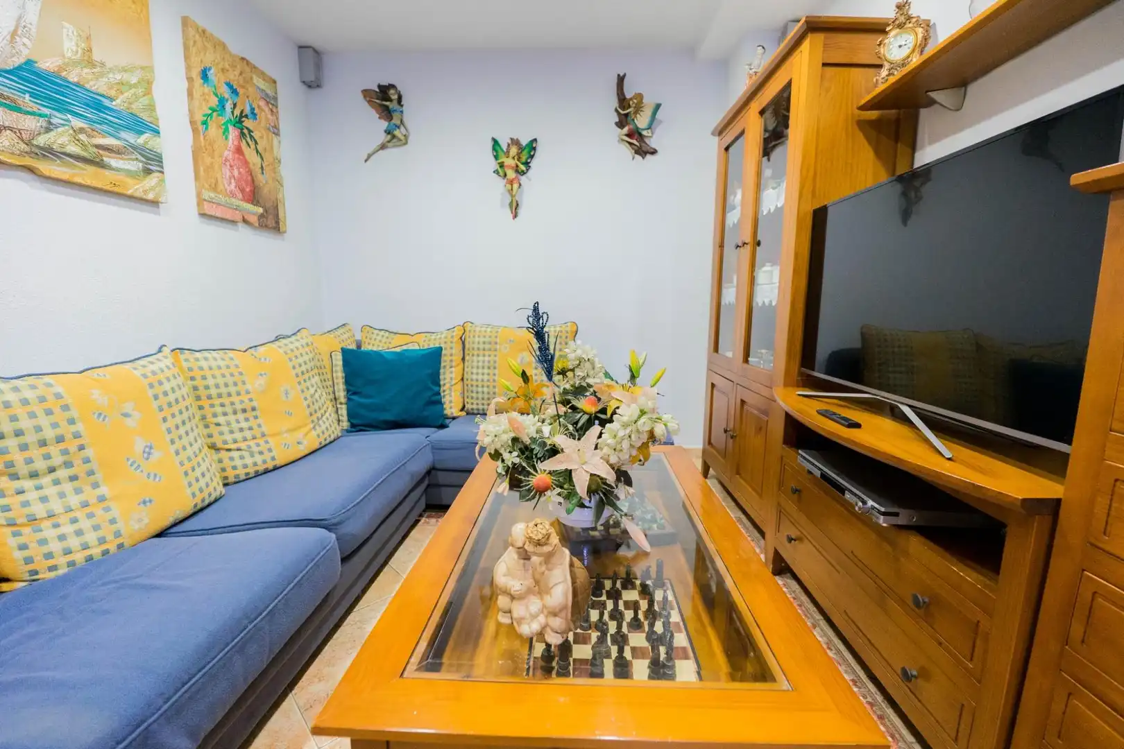 Living room of Houses for sale in Málaga  with Air Conditioner, Heating and Terrace