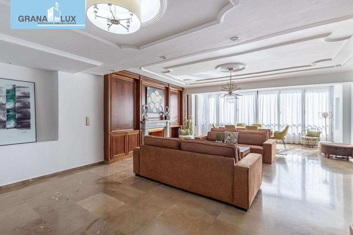 Sala de estar de Piso en venta en  Granada Capital con Aire acondicionado y Calefacción