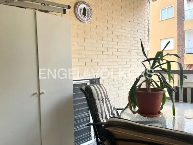 Balcony of Flat for rent in Sagunto / Sagunt  with Air Conditioner, Heating and Furnished
