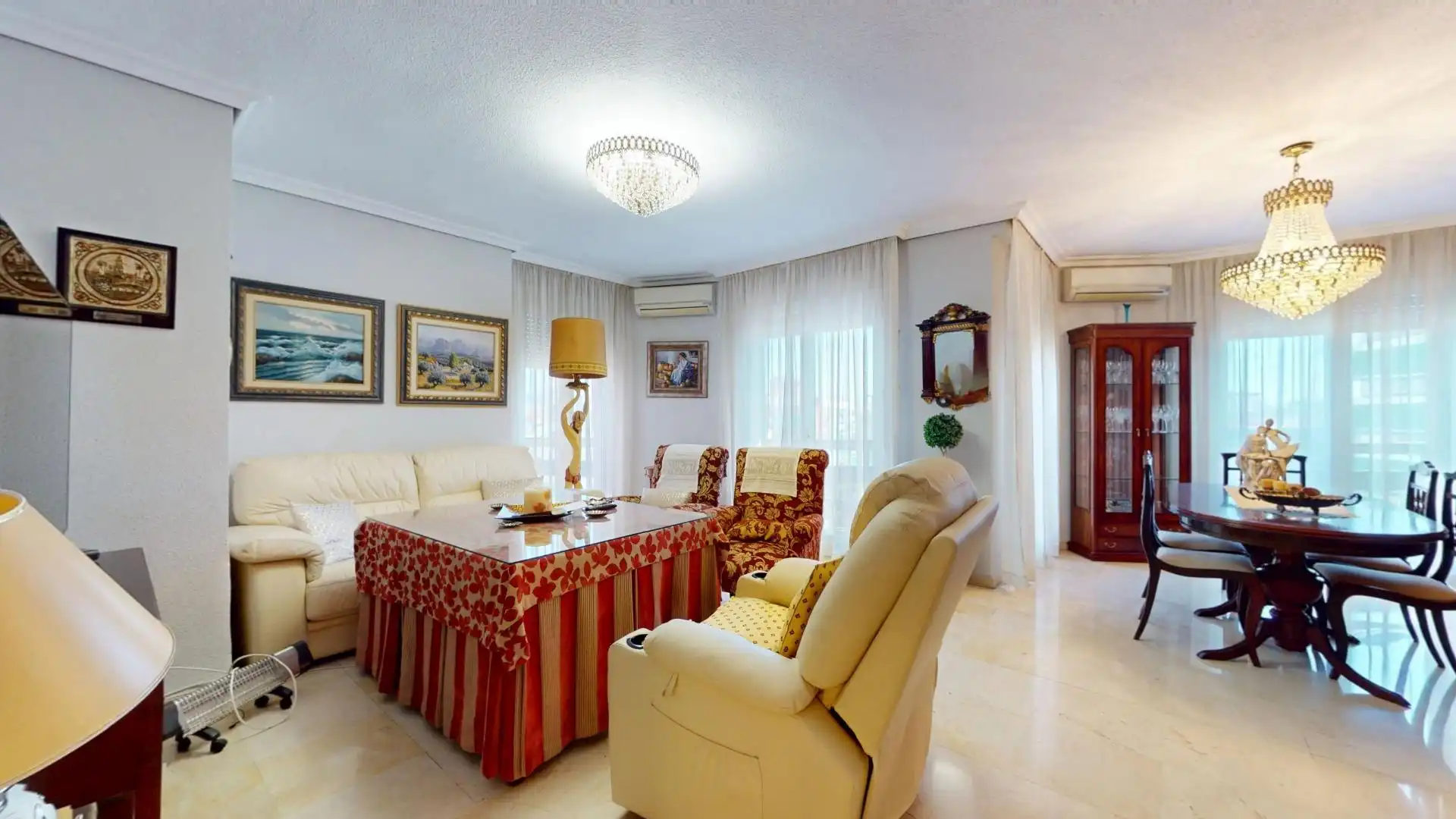 Sala de estar de Piso en venta en Córdoba con Aire acondicionado, Terraza y Alarma