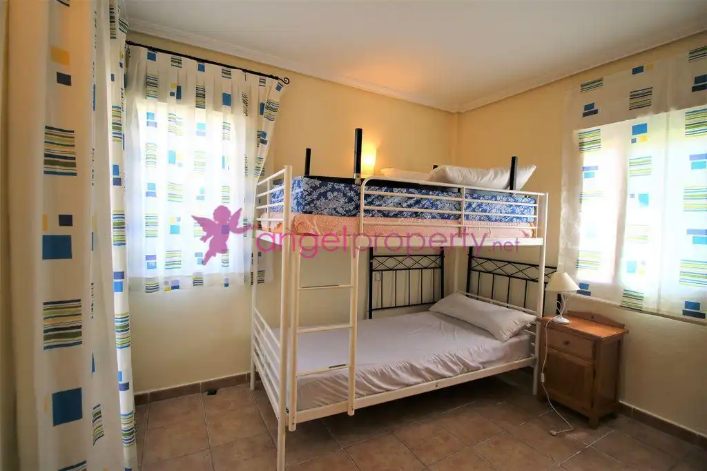 Bedroom of Apartments for rent in Vera  with Air Conditioner, Terrace and Swimming Pool