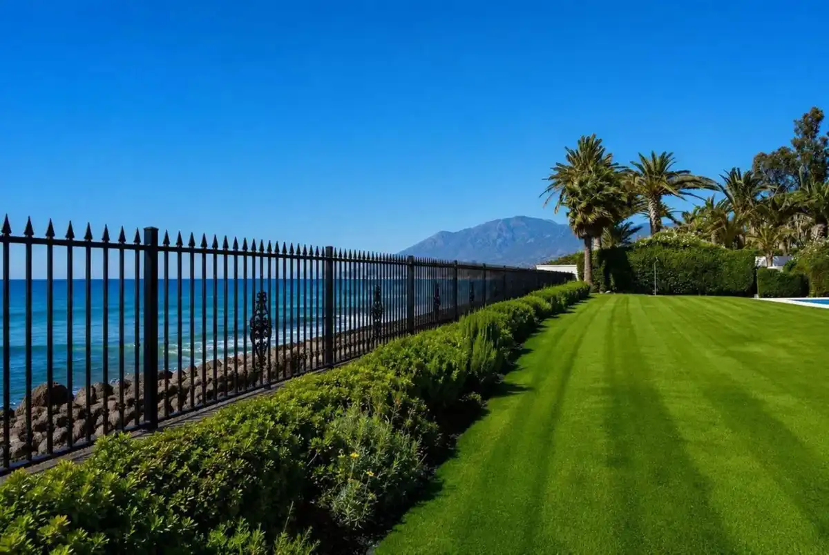 Jardí de Casa o xalet de lloguer en Estepona amb Aire condicionat, Jardí privat i Terrassa