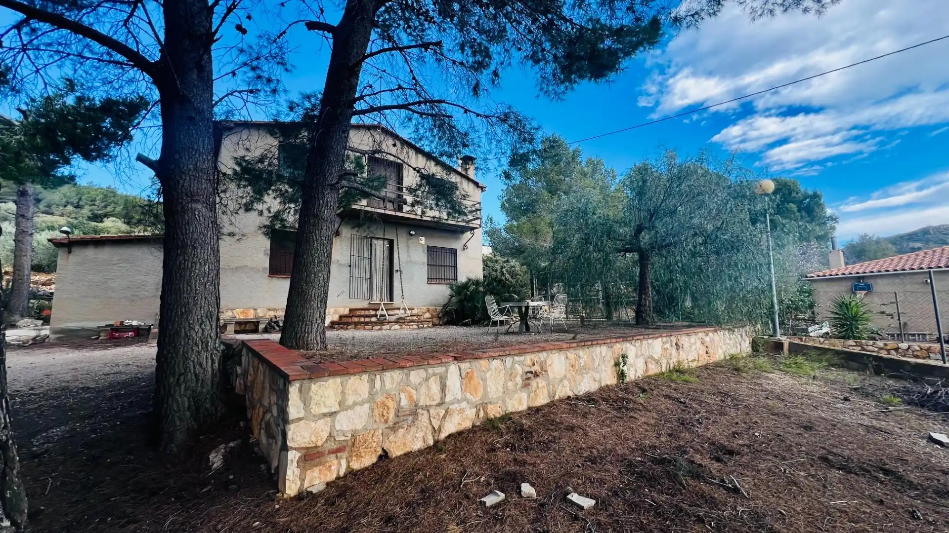 Exterior view of Country homes for sale in Vandellòs i l'Hospitalet de l'Infant  with Swimming Pool, Furnished and Alarm