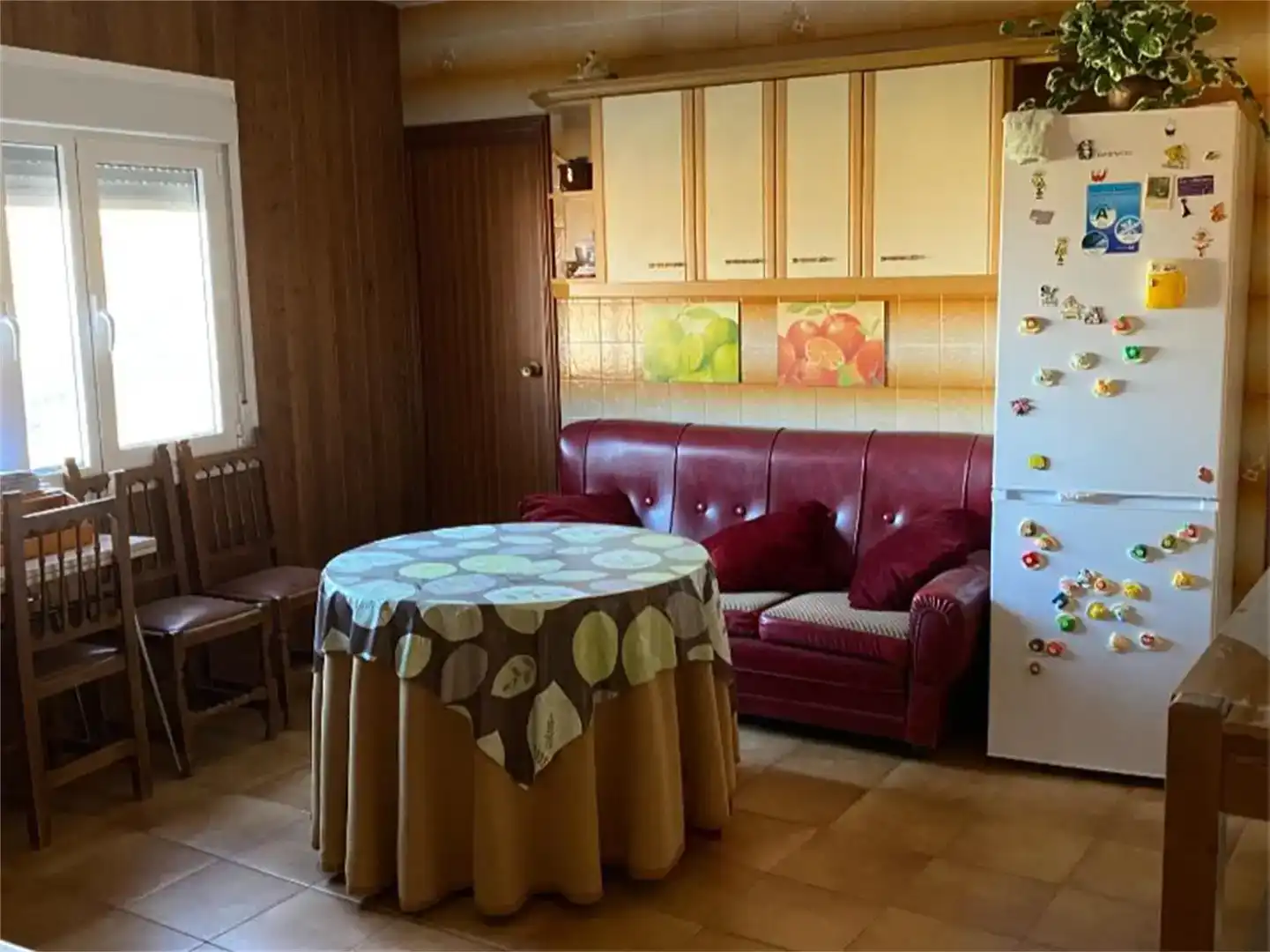 Cuina de Casa adosada en venda en Abrucena amb Parquet i Moblat