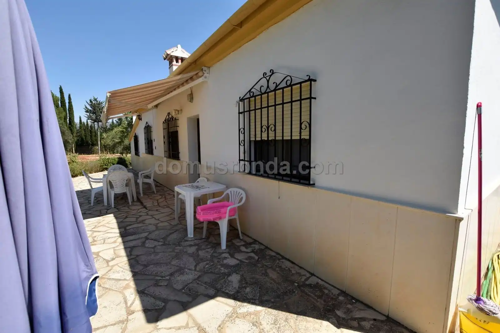 Jardín de Finca rústica en venta en Ronda con Terraza y Amueblado