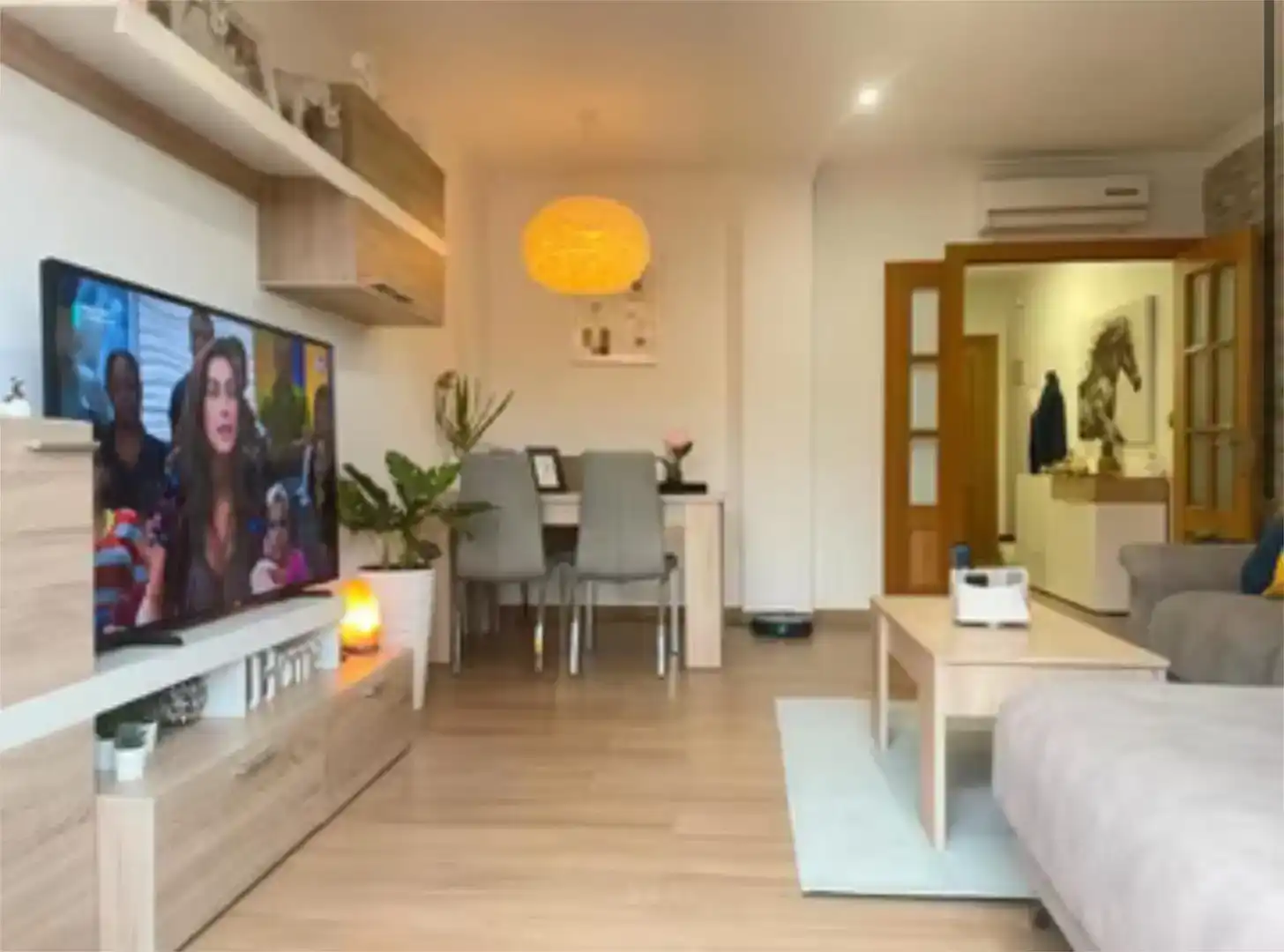 Sala de estar de Piso en venta en Lorca con Aire acondicionado, Parquet y Trastero