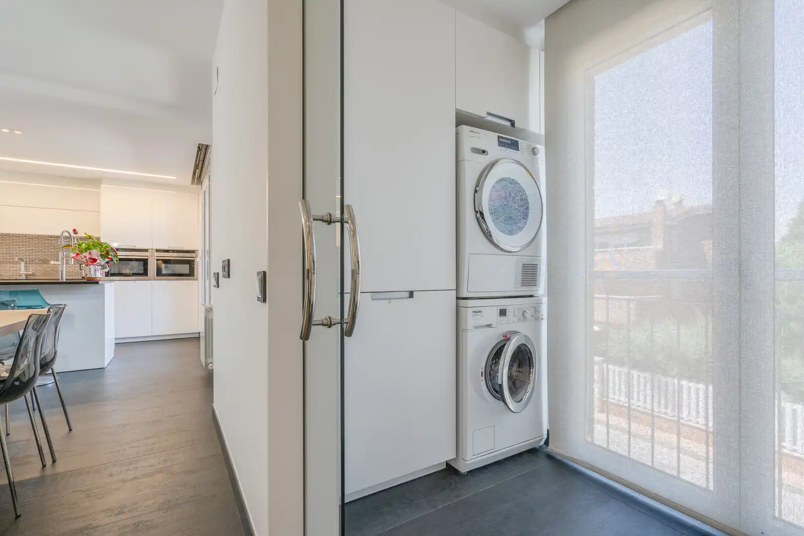 Cocina de Casa adosada en venta en Sant Quirze del Vallès con Aire acondicionado, Calefacción y Jardín privado