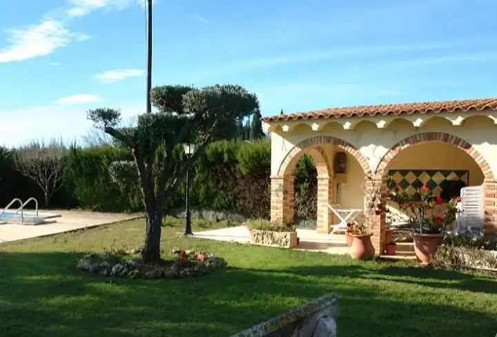 Jardí de Finca rústica en venda en Castellet i la Gornal amb Aire condicionat, Calefacció i Jardí privat