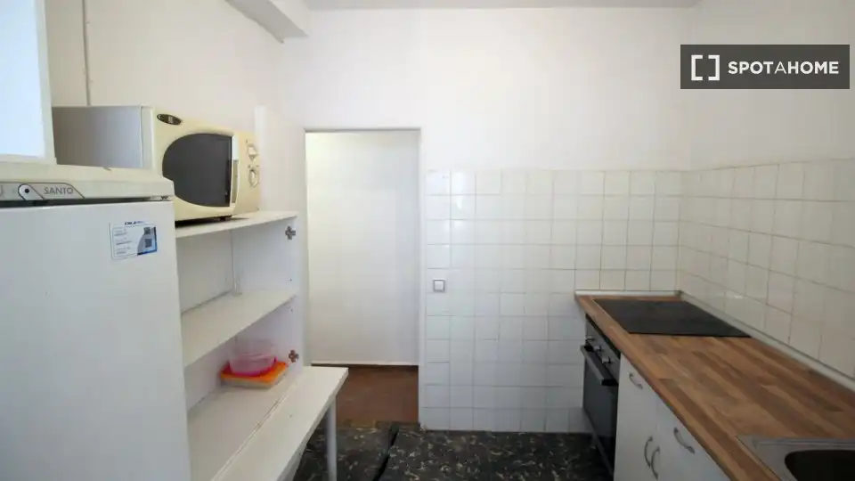 Kitchen of Flat for rent in Madrid  with Air Conditioner, Heating and Furnished