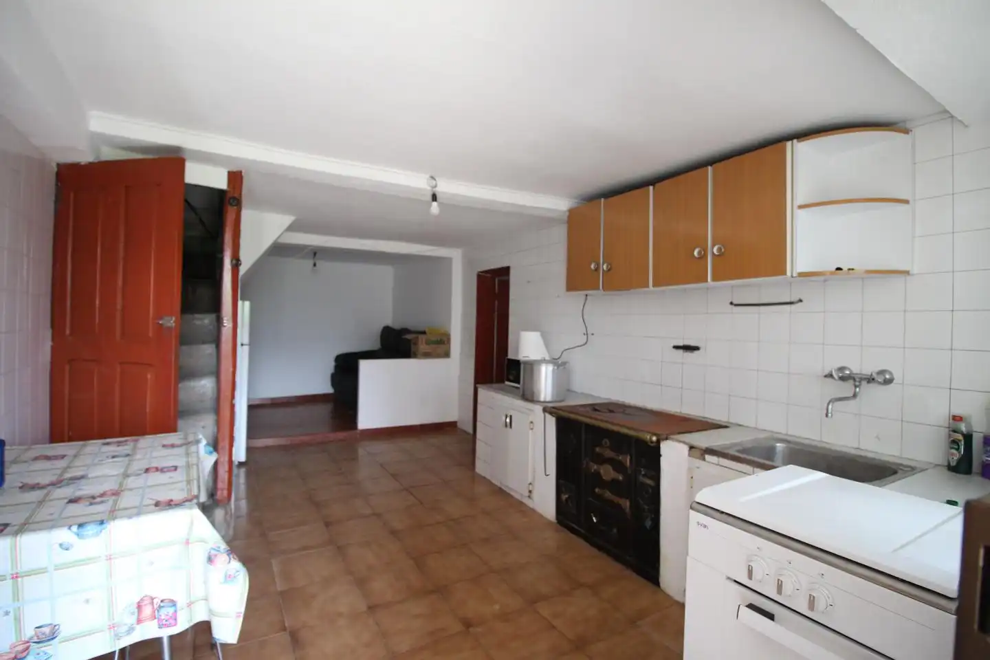Cocina de Finca rústica en venta en Quirós con Terraza