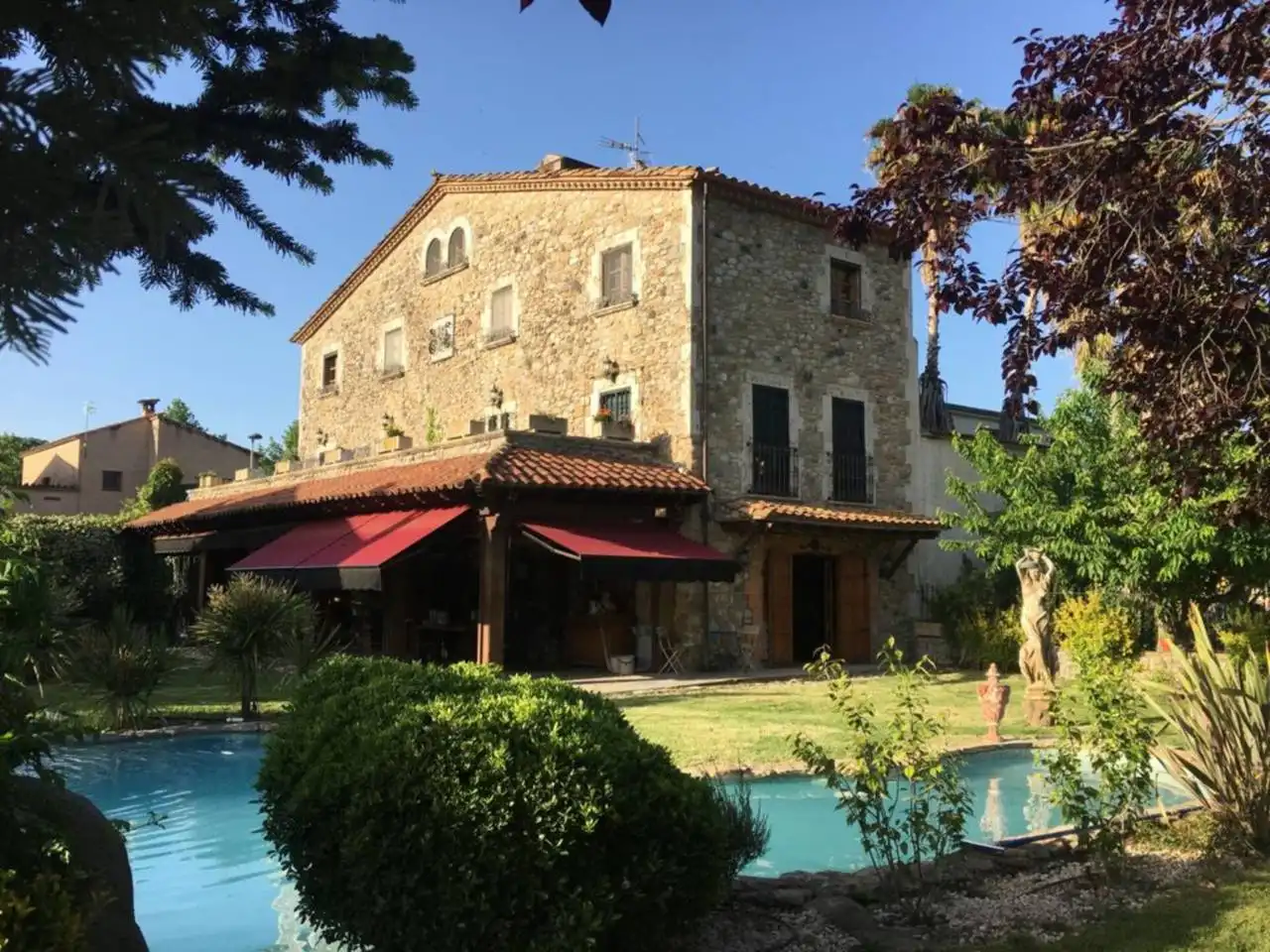 Casa adosada en venda en Argelaguer amb Jardí privat i Piscina