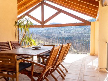 Casa rústica amb piscina en venda a Penàguila