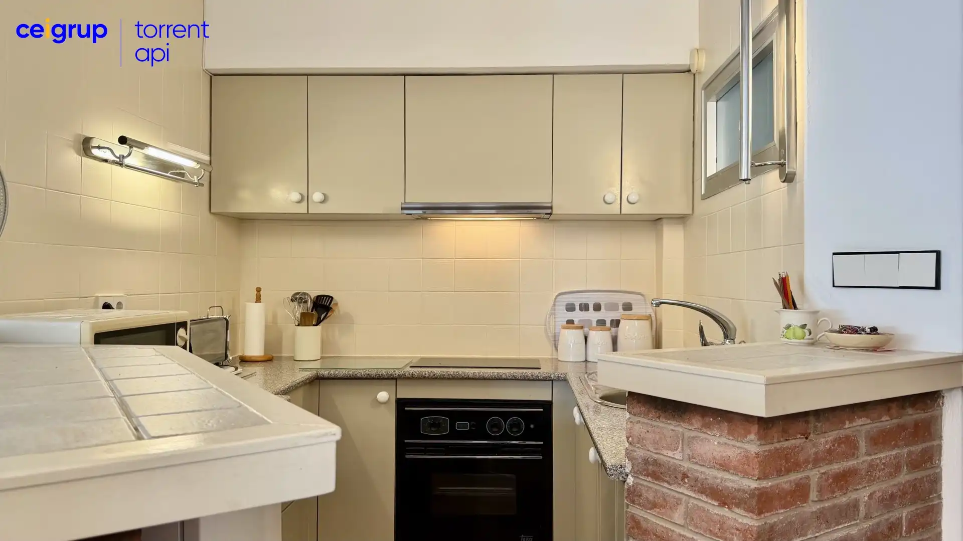 Kitchen of Flat for sale in L'Estartit  with Terrace, Swimming Pool and Furnished