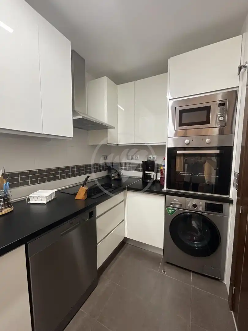Cocina de Piso de alquiler en Linares con Aire acondicionado, Terraza y Amueblado