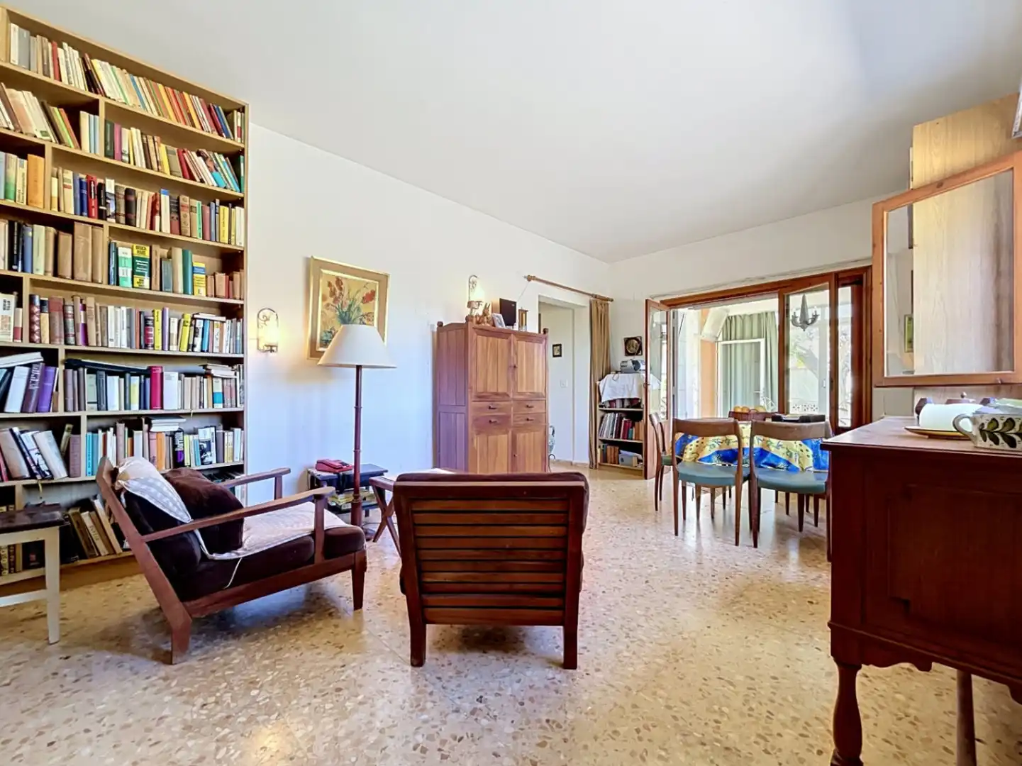 Sala de estar de Casa o chalet en venta en L'Alfàs del Pi con Jardín privado, Terraza y Trastero