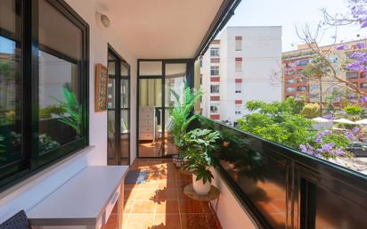 Balcony of Flat for sale in Estepona  with Air Conditioner, Terrace and Furnished