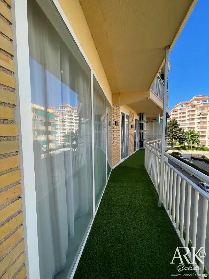 Balcony of Apartments for sale in Gandia  with Air Conditioner, Terrace and Furnished