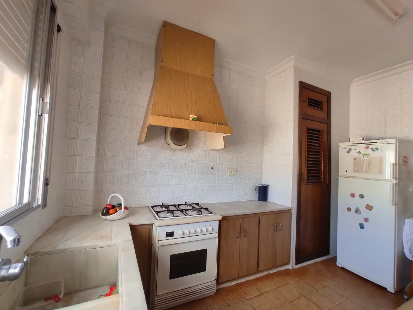 Cocina de Piso de alquiler en Meliana con Terraza y Amueblado