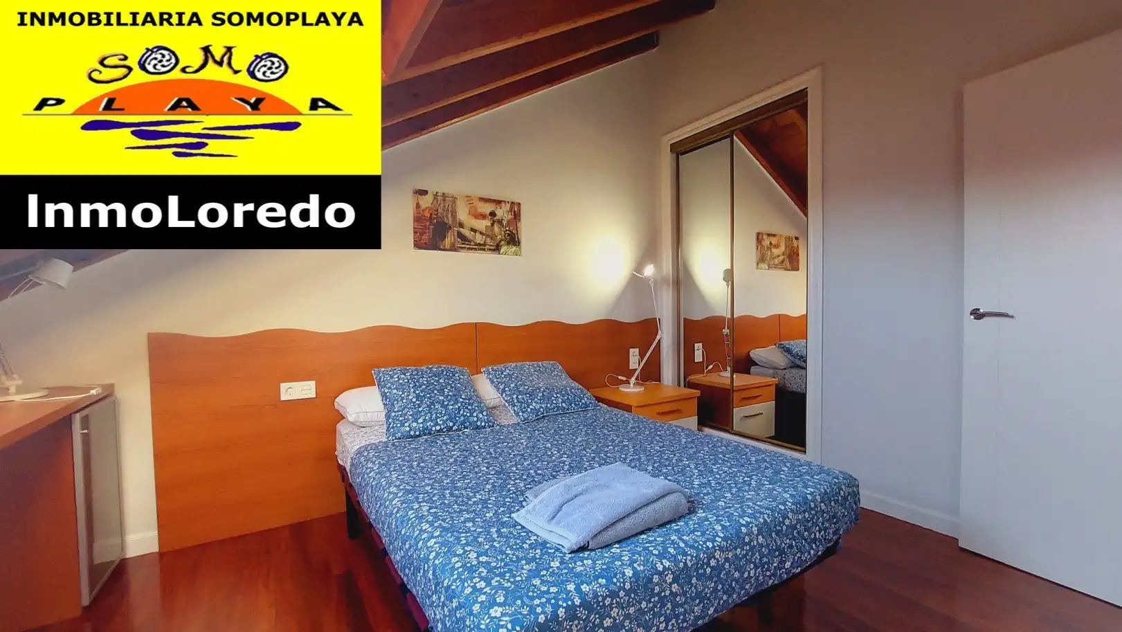 Schlafzimmer von Haus oder Chalet zum Verkauf in Ribamontán al Mar mit Heizung, Terrasse und Gemeinschaftspool