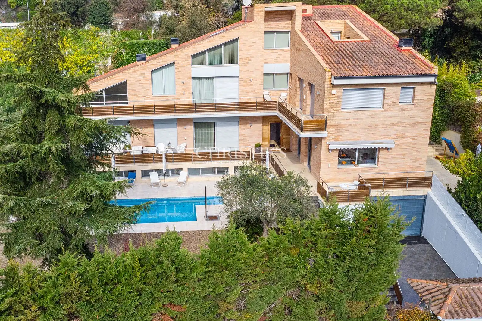 Vista exterior de Casa o chalet en venta en Vallromanes con Calefacción, Jardín privado y Terraza