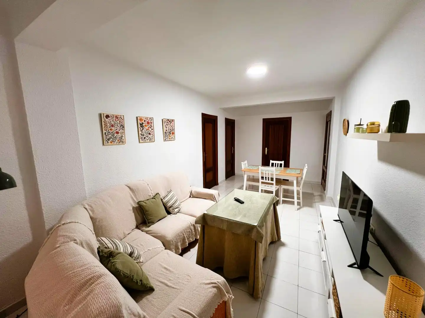 Sala de estar de Piso de alquiler en Granada con Amueblado
