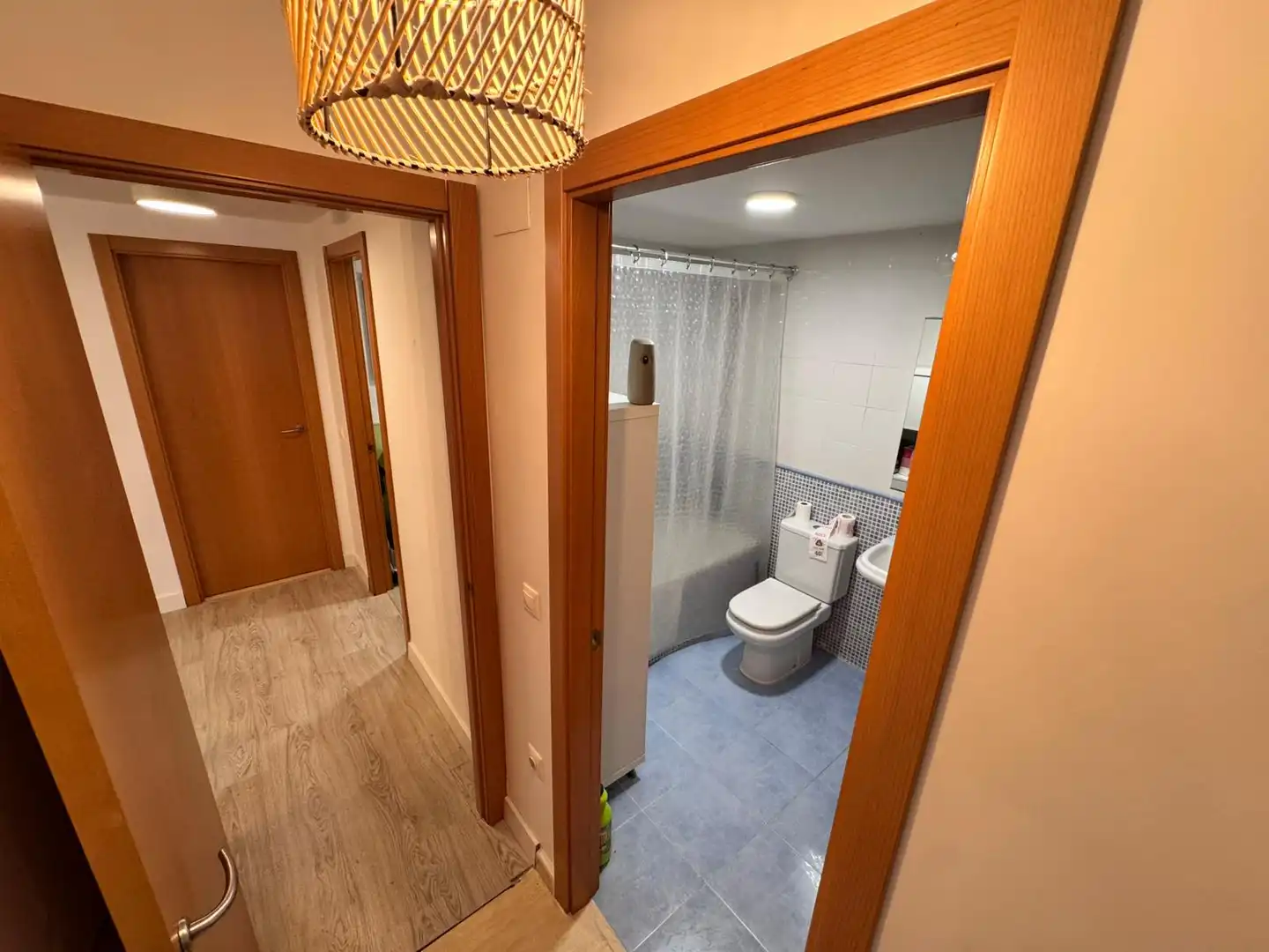 Badezimmer von Wohnung zum Verkauf in Peñíscola / Peníscola mit Klimaanlage, Abstellraum und Möbliert